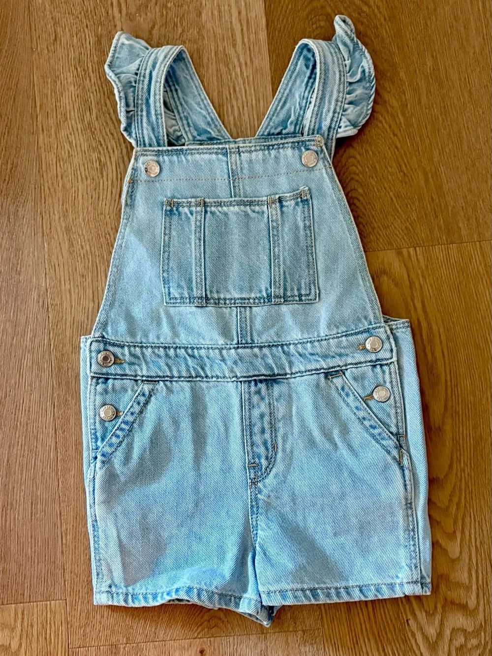 Gap Toddler Denim Flutter Shortalls